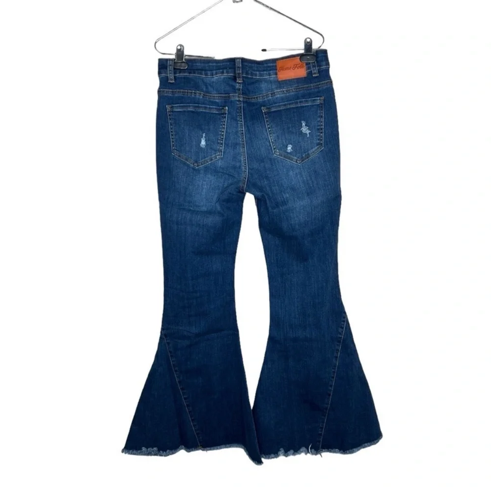 Home Folk Women's Hitchhiker Bell Bottom Jeans - Picture 9 of 12